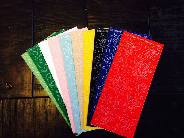 Velvet Flower Set (8 Assorted Colors)