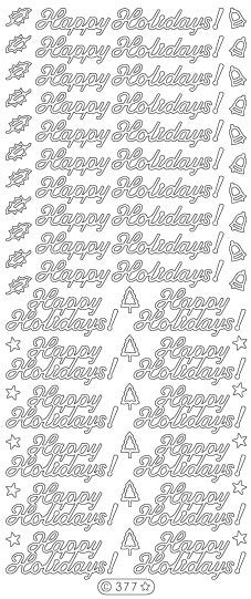 Happy Holidays (sku 377)