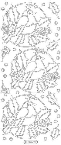 Winter Birds Circles (sku 8546)