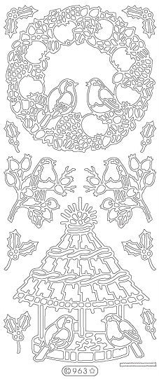 Winter Birds Assorted (sku 963)