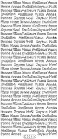 Assorted words Francais (sku 554)